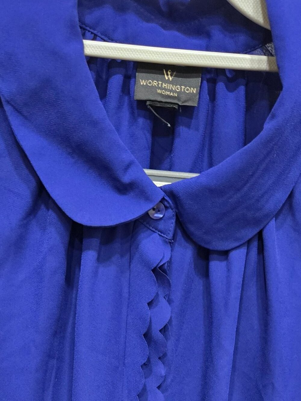 Purple Blue Blouse Worthington OX